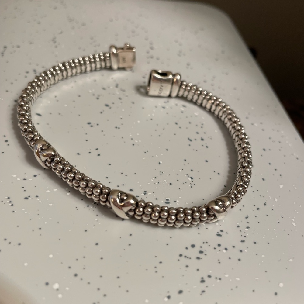 Lagos SS Soft Bangle Bracelet 7”